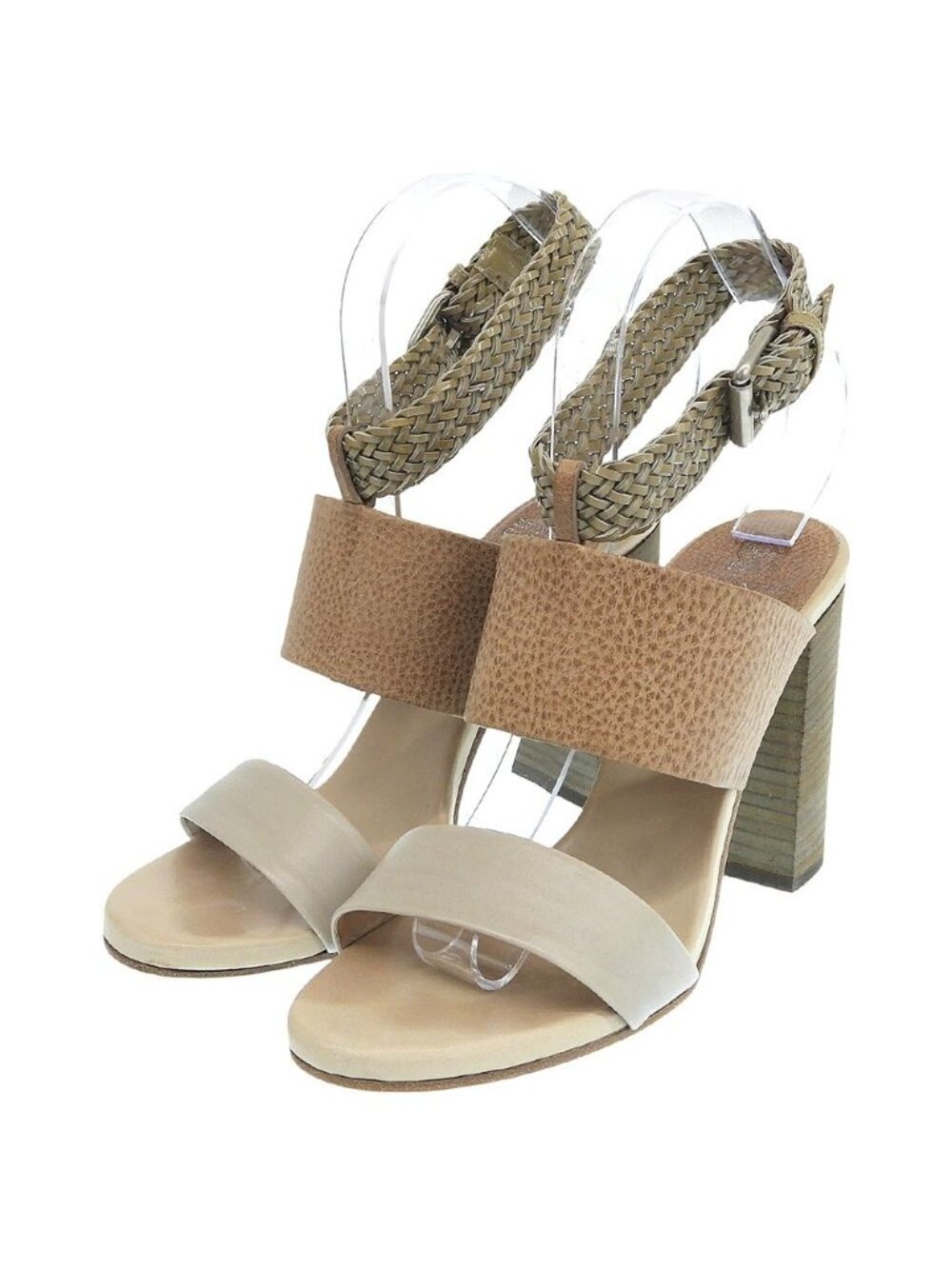 Brunello Cucinelli Belt Strap Sandals Shoes Beige